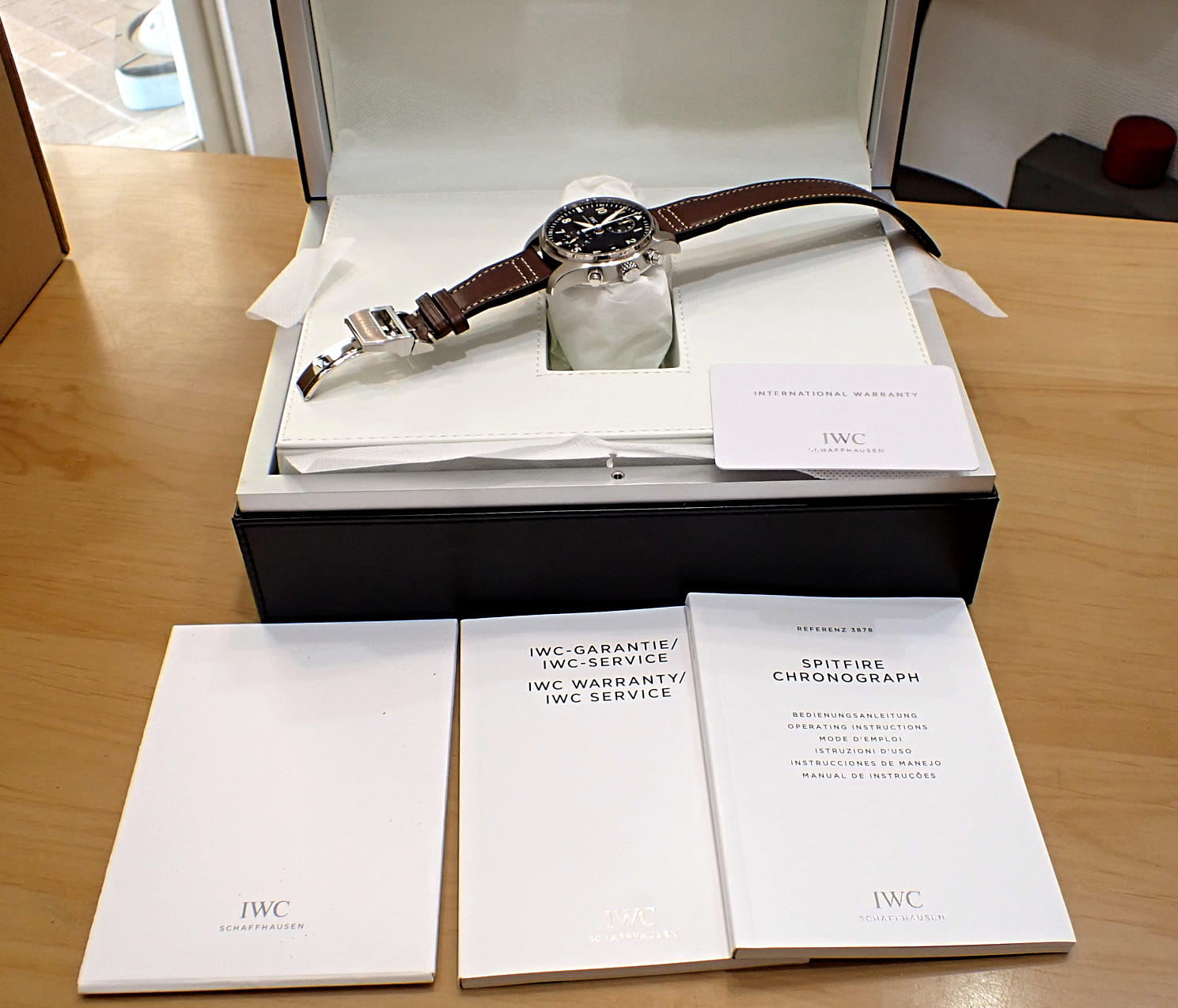 IWC パイロットウォッチ スピットファイア クロノグラフ 世界限定250本 Ref.IW387808