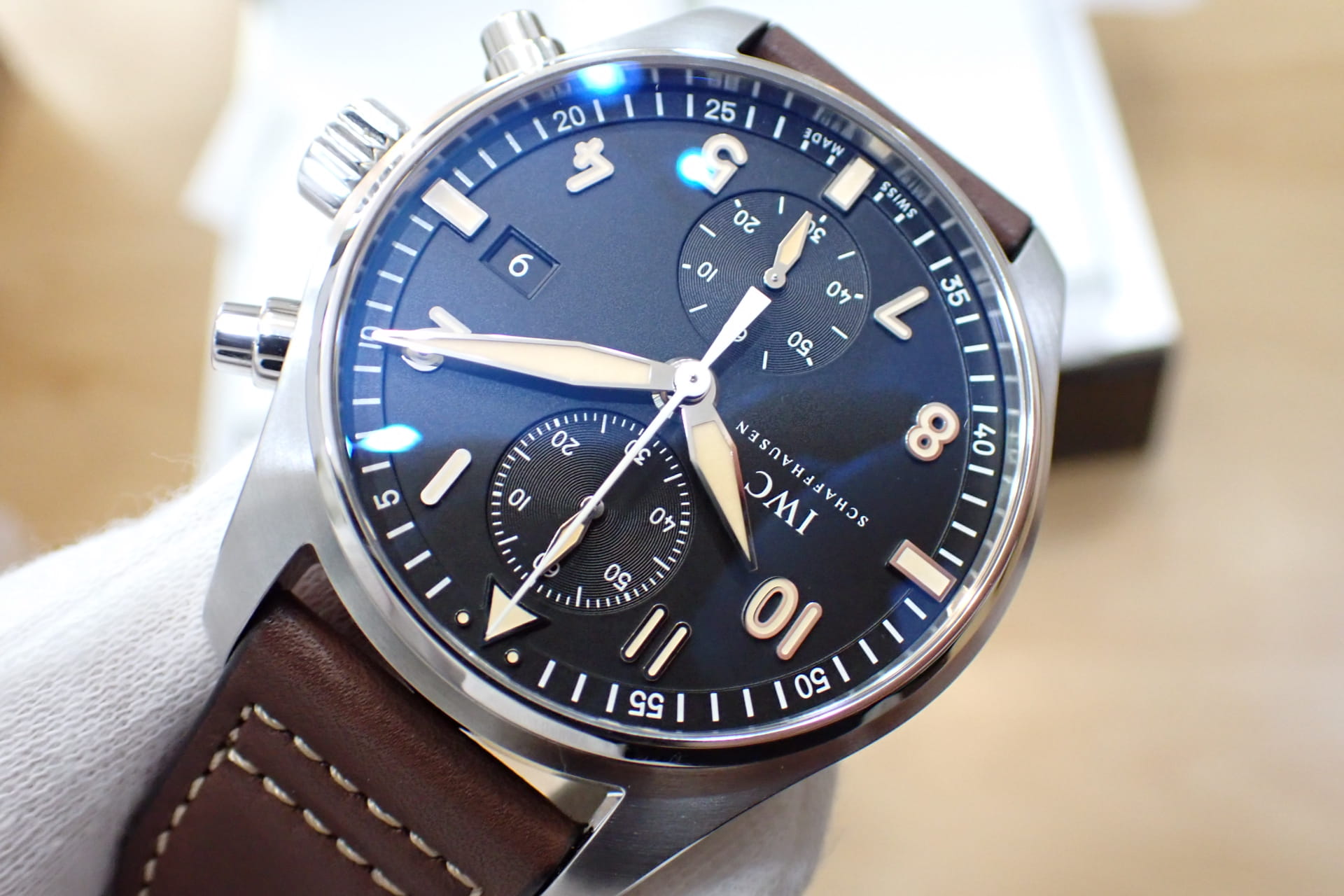 IWC パイロットウォッチ スピットファイア クロノグラフ 世界限定250本 Ref.IW387808