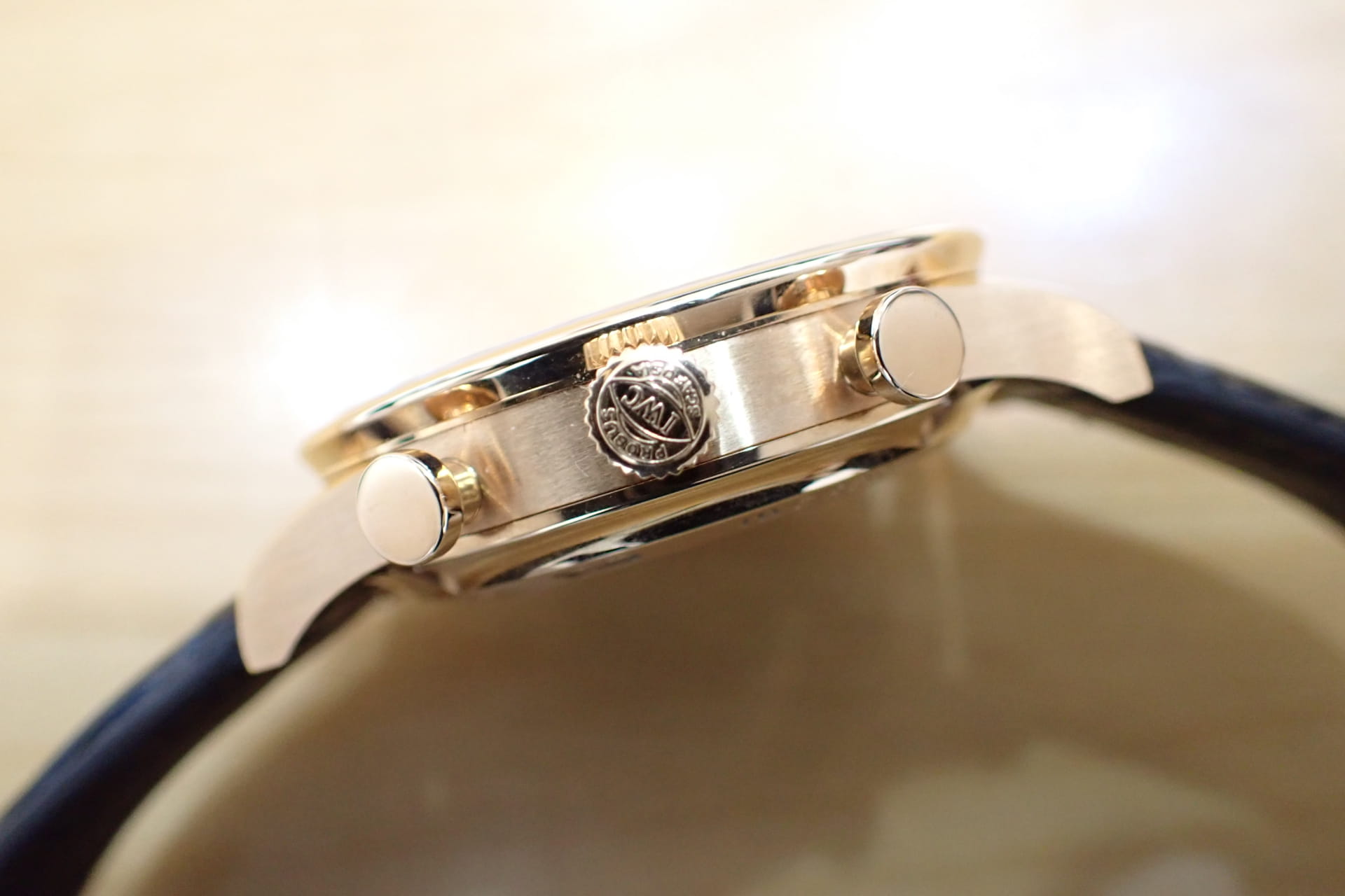 IWC ポルトギーゼ クロノグラフ ブティックエディション Ref.IW371614 ブルー文字盤K18RG製