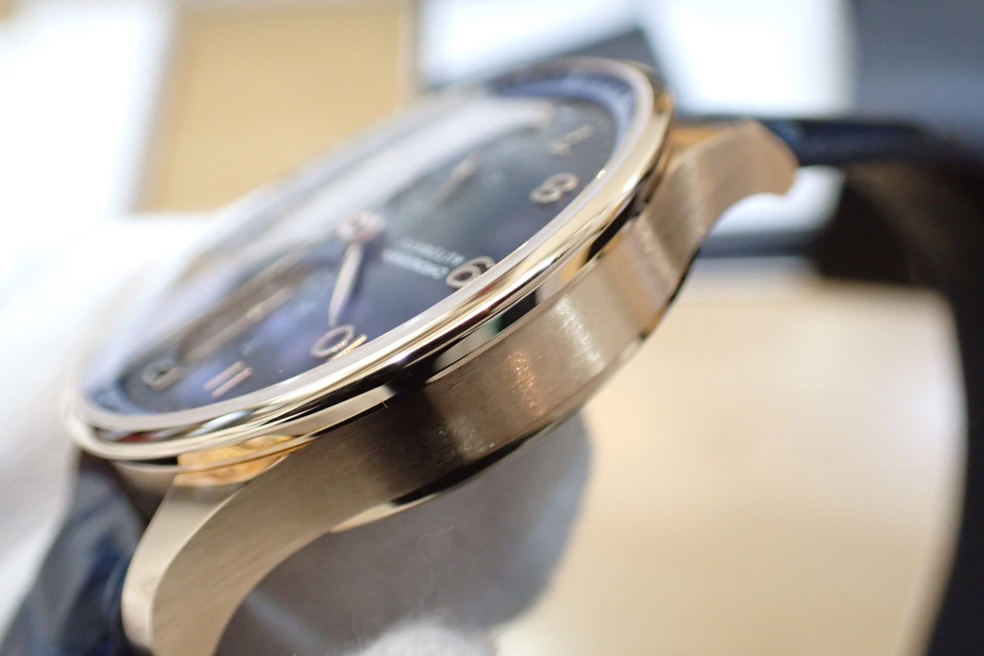 IWC ポルトギーゼ クロノグラフ ブティックエディション Ref.IW371614 ブルー文字盤K18RG製