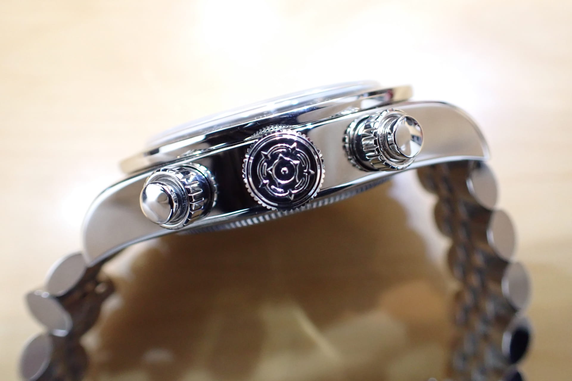 TUDOR/チューダー ヘリテージ ブラックベイ クロノグラフ Ref.79360N 黒文字盤/5連ジュビリーブレス