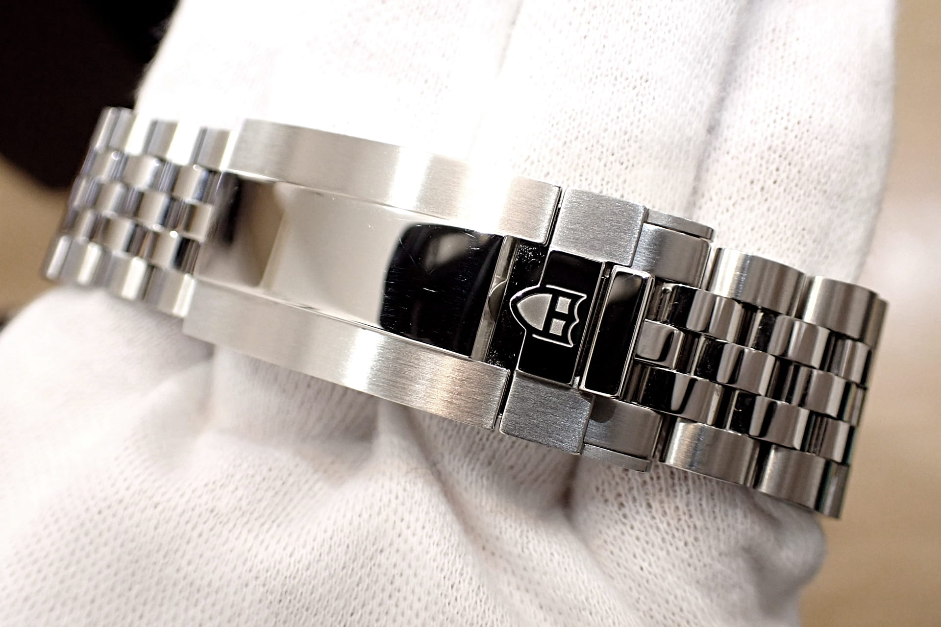 TUDOR/チューダー ヘリテージ ブラックベイ クロノグラフ Ref.79360N 黒文字盤/5連ジュビリーブレス