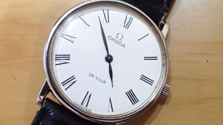 中古【オメガ】OMEGA デビル/DE VILLE Cal.625 手巻き2針 アンティーク時計