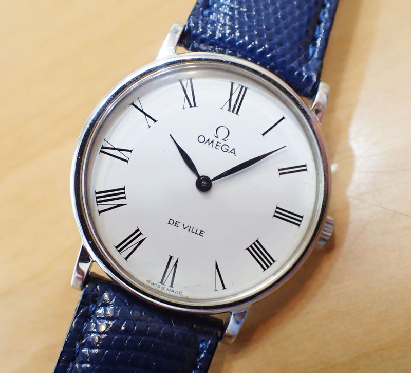 商品情報  自動巻きアンティーク時計 デビル オメガ VILLE DE 【レア】OMEGA 腕時計(アナログ)