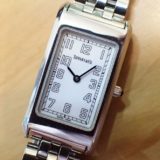 中古【Tiffany＆Co.】 ティファニー クラシック レクタンギュラー 14705058 レディース腕時計