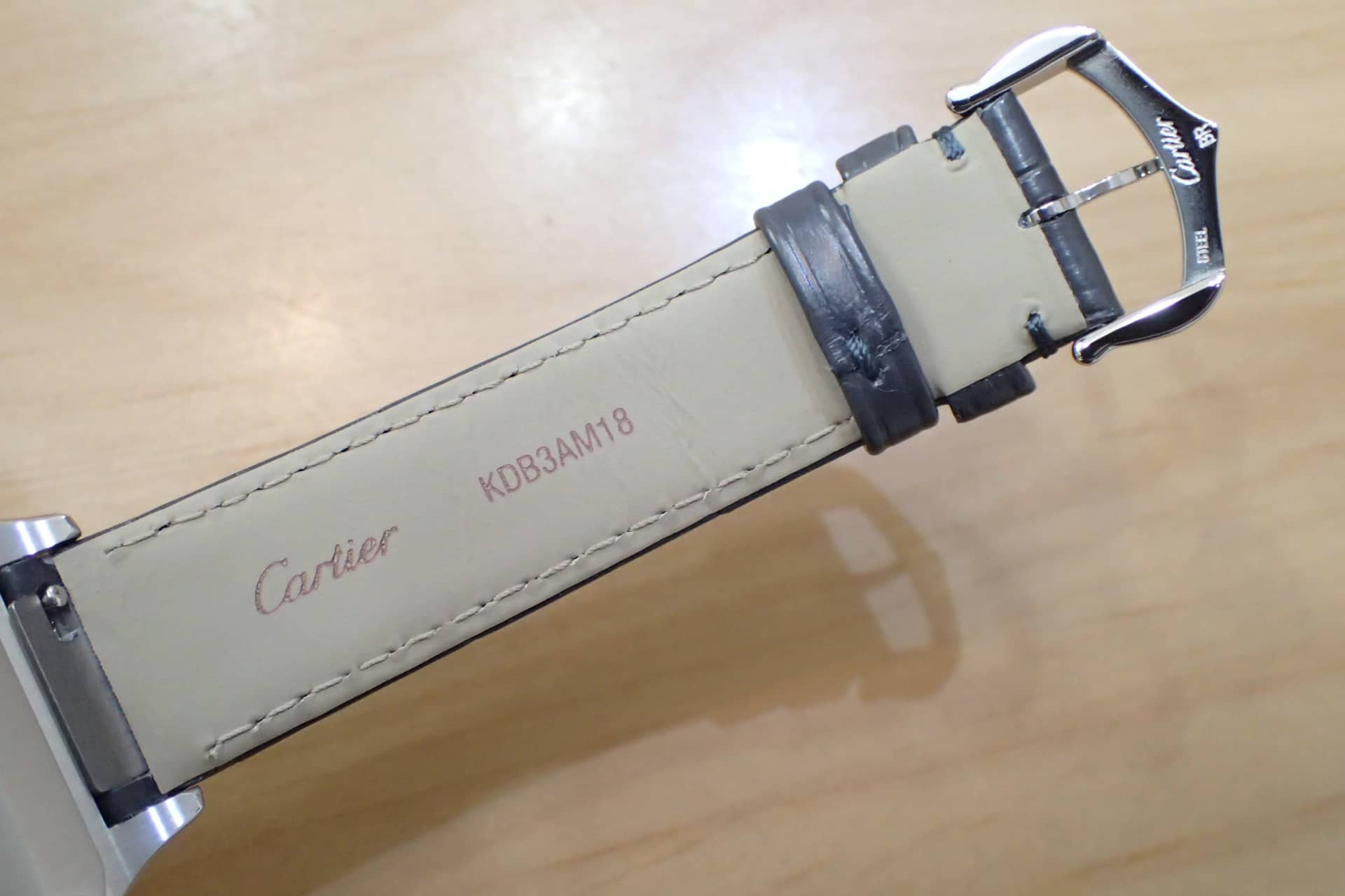 Cartier/カルティエ サントス・デュモンクォーツ Ref.W2SA0028 グレー文字盤 K18コンビ