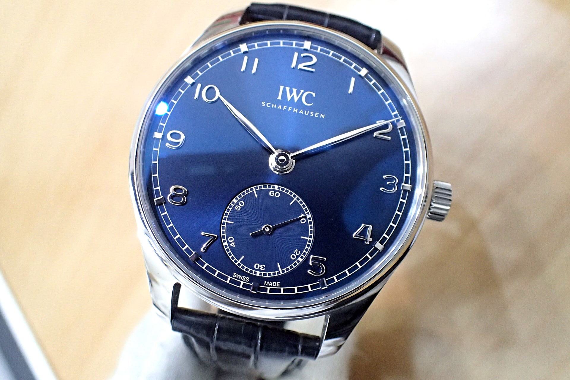 IWC ポルトギーゼ・オートマティック 40 IW358305 ブルー文字盤