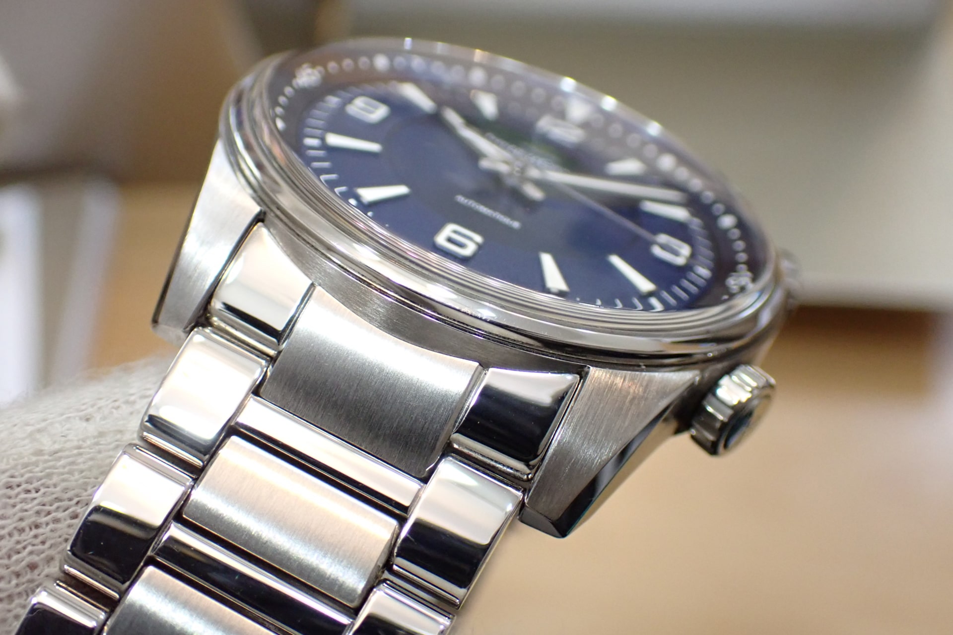 ジャガールクルト/JAEGER-LECOULTRE ポラリス オートマティック Ref.Q9008180 ブルー