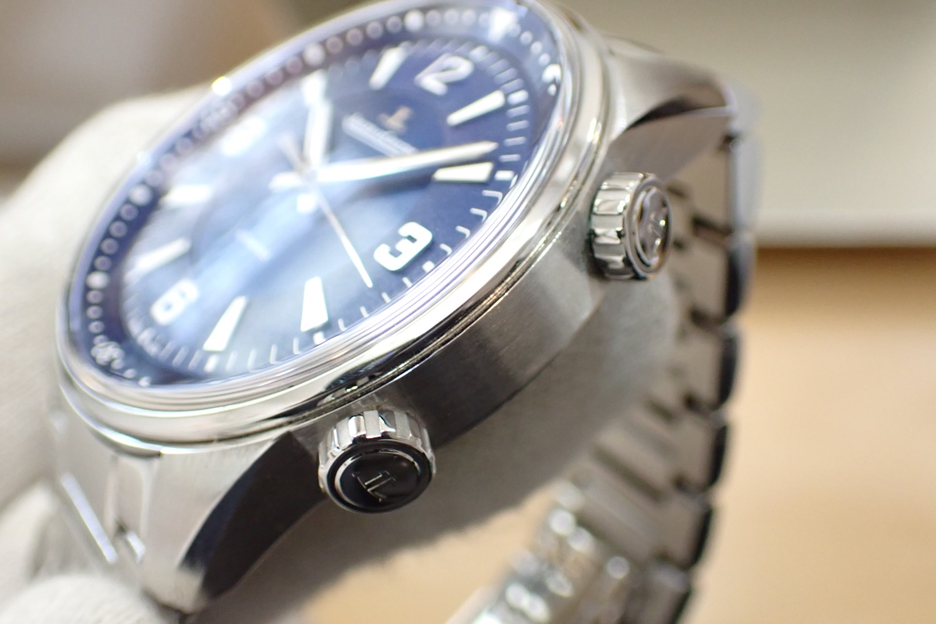 ジャガールクルト/JAEGER-LECOULTRE ポラリス オートマティック Ref.Q9008180 ブルー