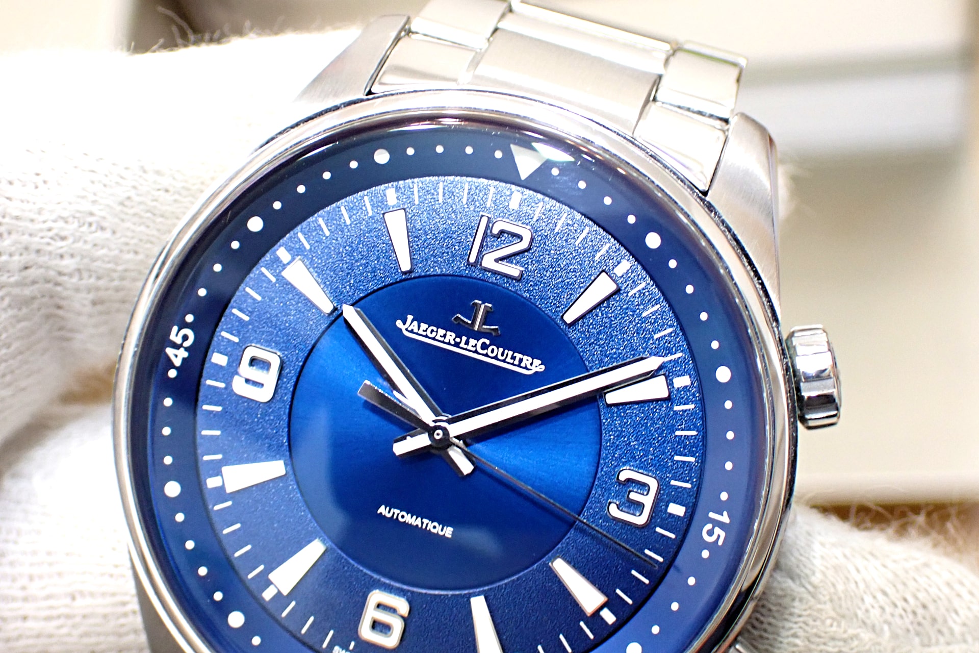 ジャガールクルト/JAEGER-LECOULTRE ポラリス オートマティック Ref.Q9008180 ブルー