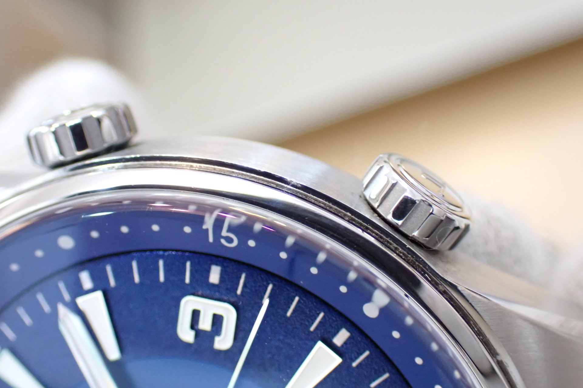 ジャガールクルト/JAEGER-LECOULTRE ポラリス オートマティック Ref.Q9008180 ブルー