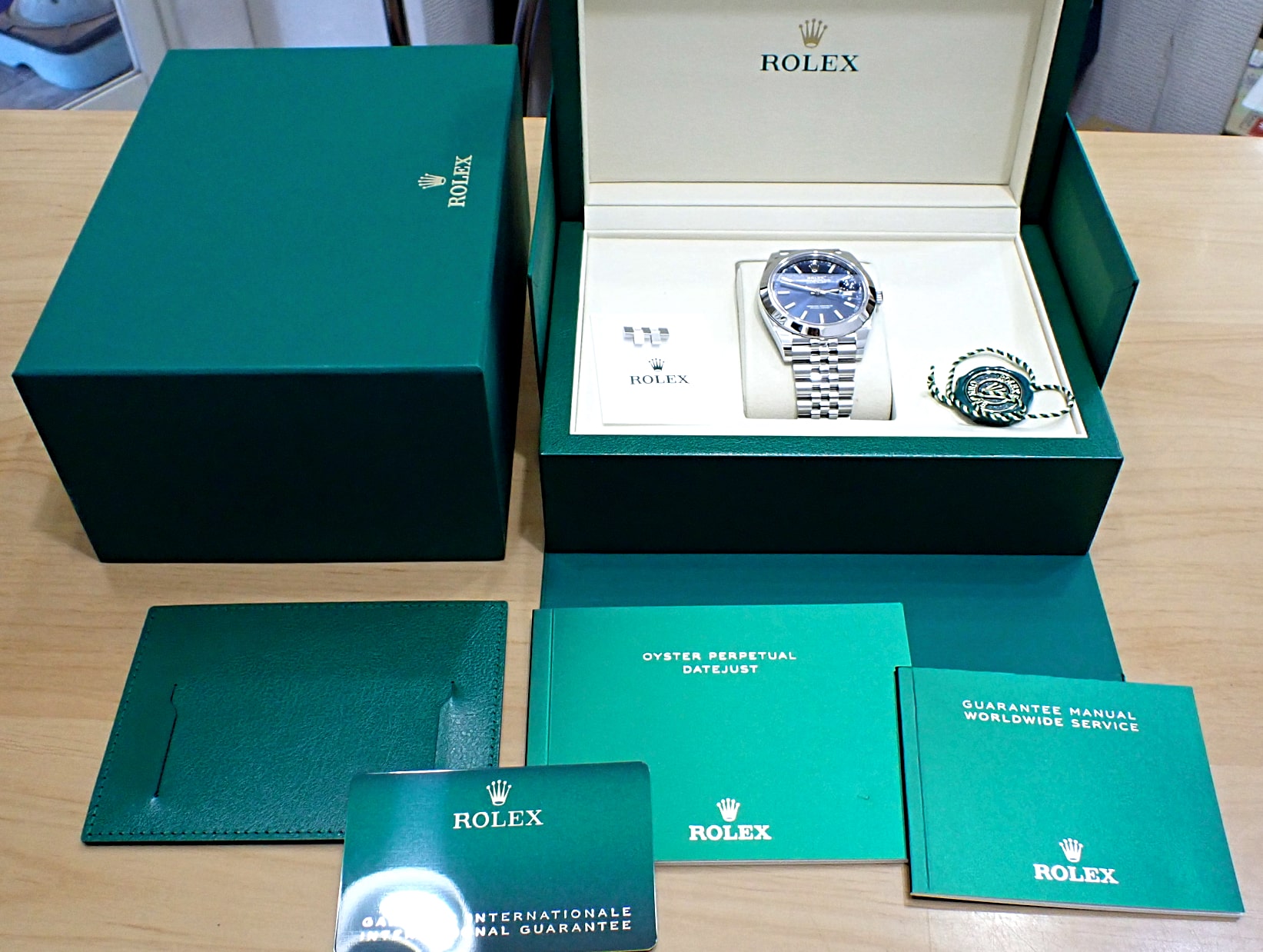 ROLEX/ロレックス デイトジャスト41 Ref.126300 ブライトブルー文字盤