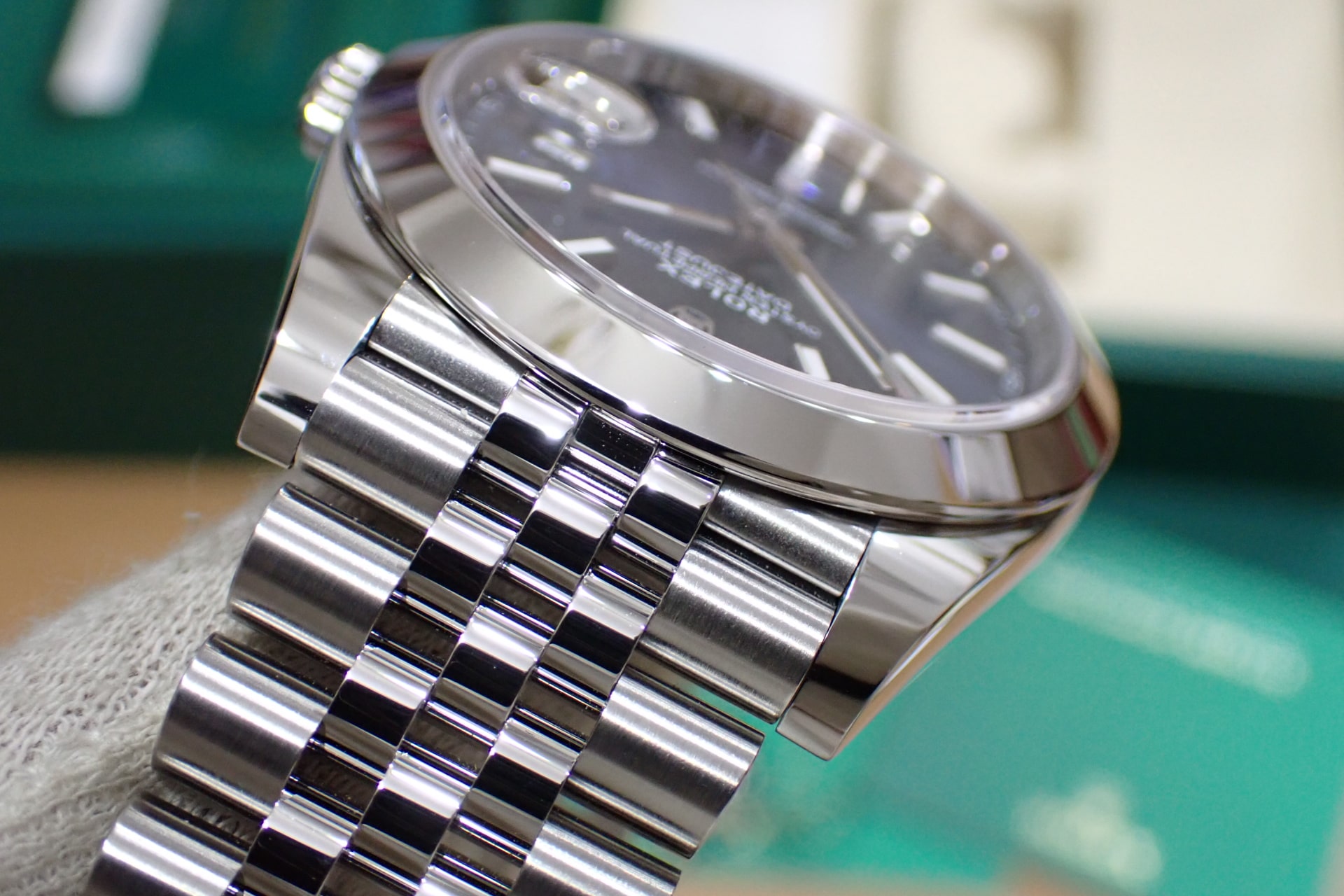 ROLEX/ロレックス デイトジャスト41 Ref.126300 ブライトブルー文字盤