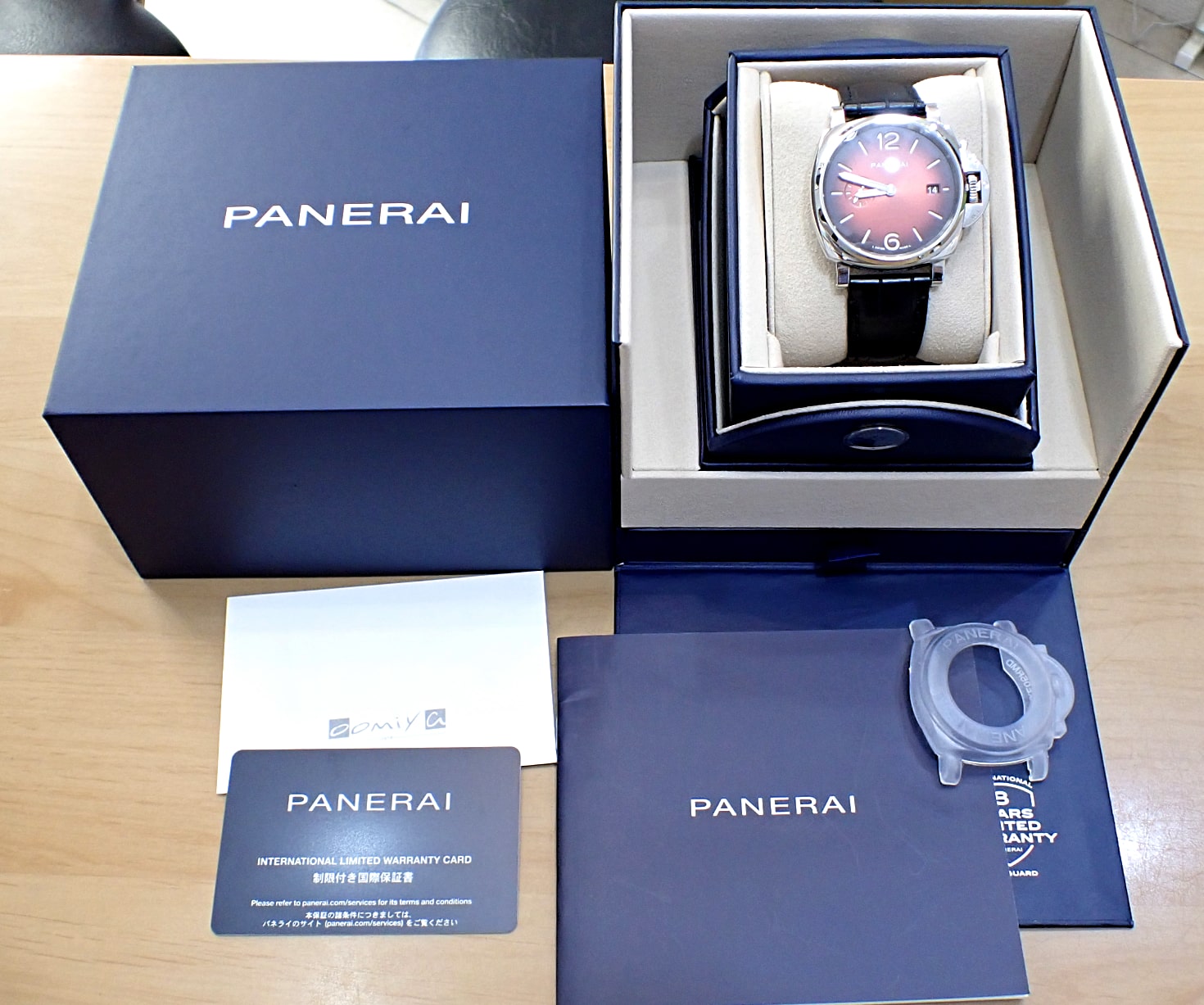 PANERAI/パネライ ルミノール ドゥエ Ref.PAM01424 バーガンディ文字盤