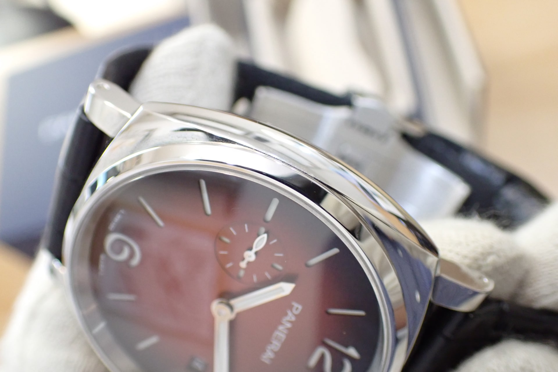 PANERAI/パネライ ルミノール ドゥエ Ref.PAM01424 バーガンディ文字盤