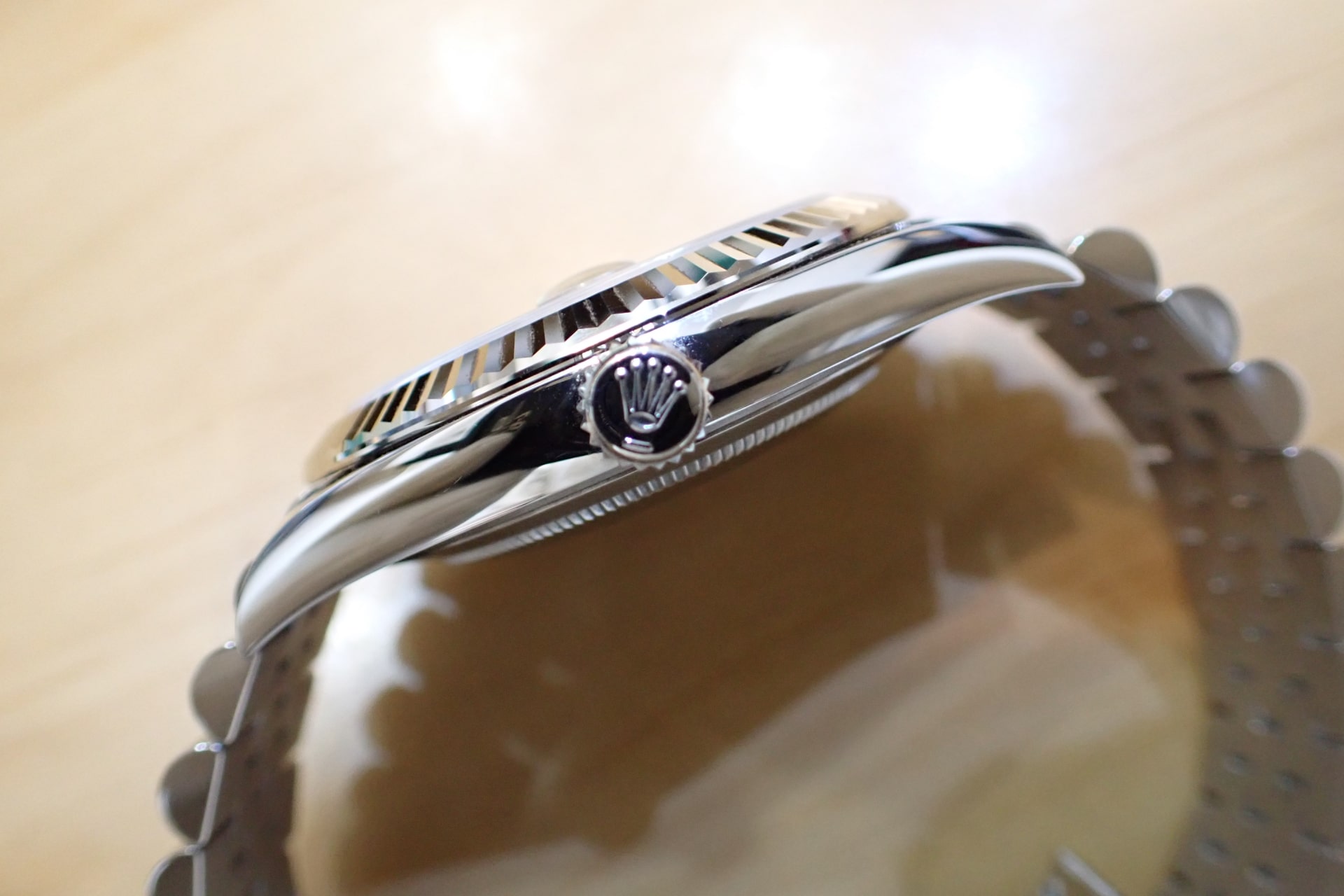 ROLEX/ロレックス デイトジャスト41 Ref.126334 WG/SS ミントグリーン/フルーテッドベゼル ジュビリーブレス