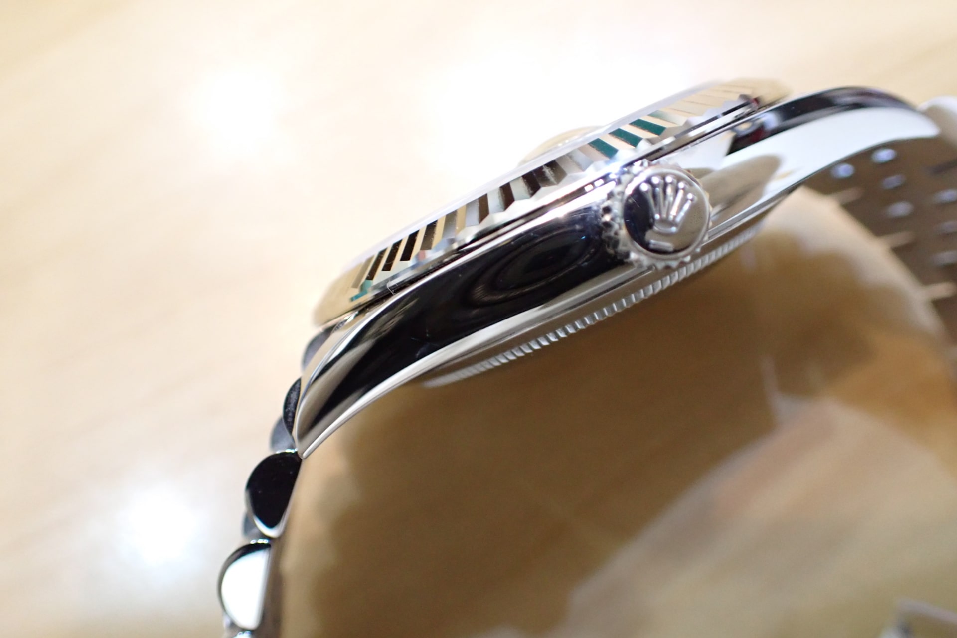 ROLEX/ロレックス デイトジャスト41 Ref.126334 WG/SS ミントグリーン/フルーテッドベゼル ジュビリーブレス