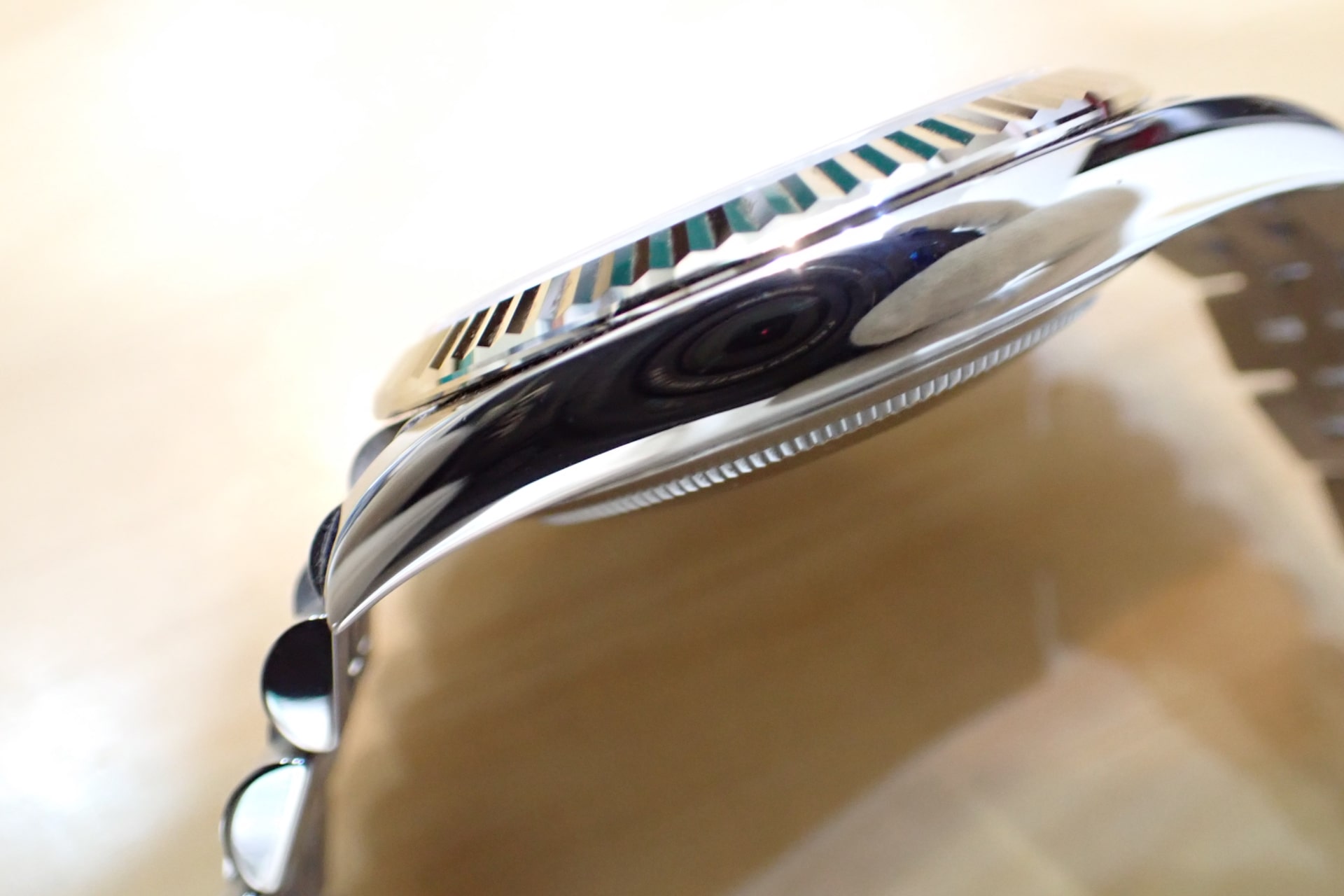 ROLEX/ロレックス デイトジャスト41 Ref.126334 WG/SS ミントグリーン/フルーテッドベゼル ジュビリーブレス