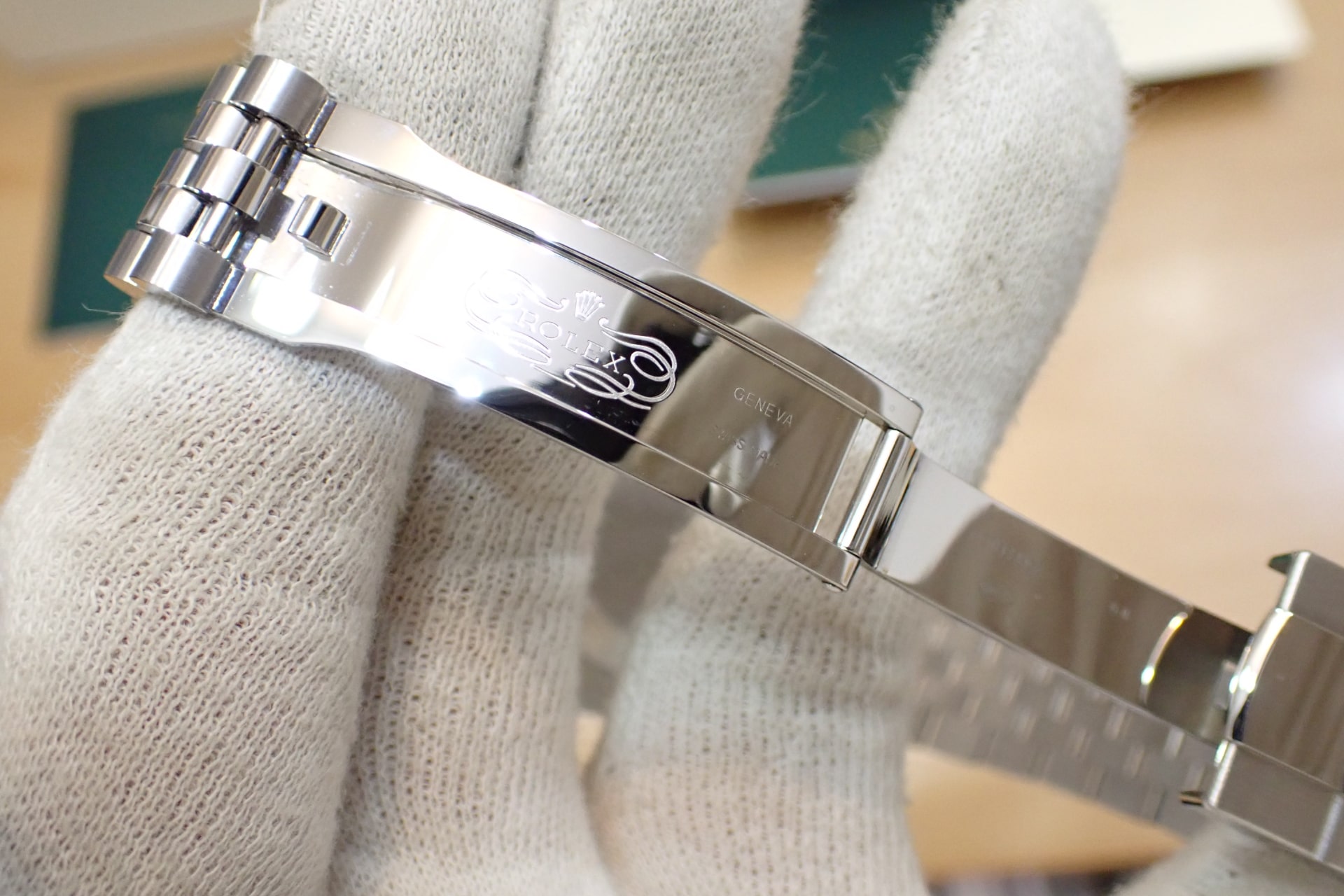 ROLEX/ロレックス デイトジャスト41 Ref.126334 WG/SS ミントグリーン/フルーテッドベゼル ジュビリーブレス