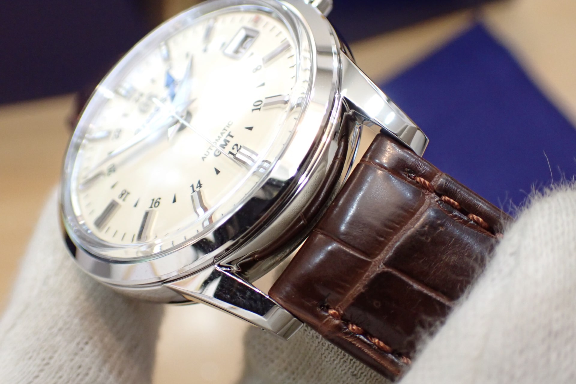 GrandSeiko/グランドセイコー エレガンスコレクション 9Sメカニカル GMT Ref.SBGM221