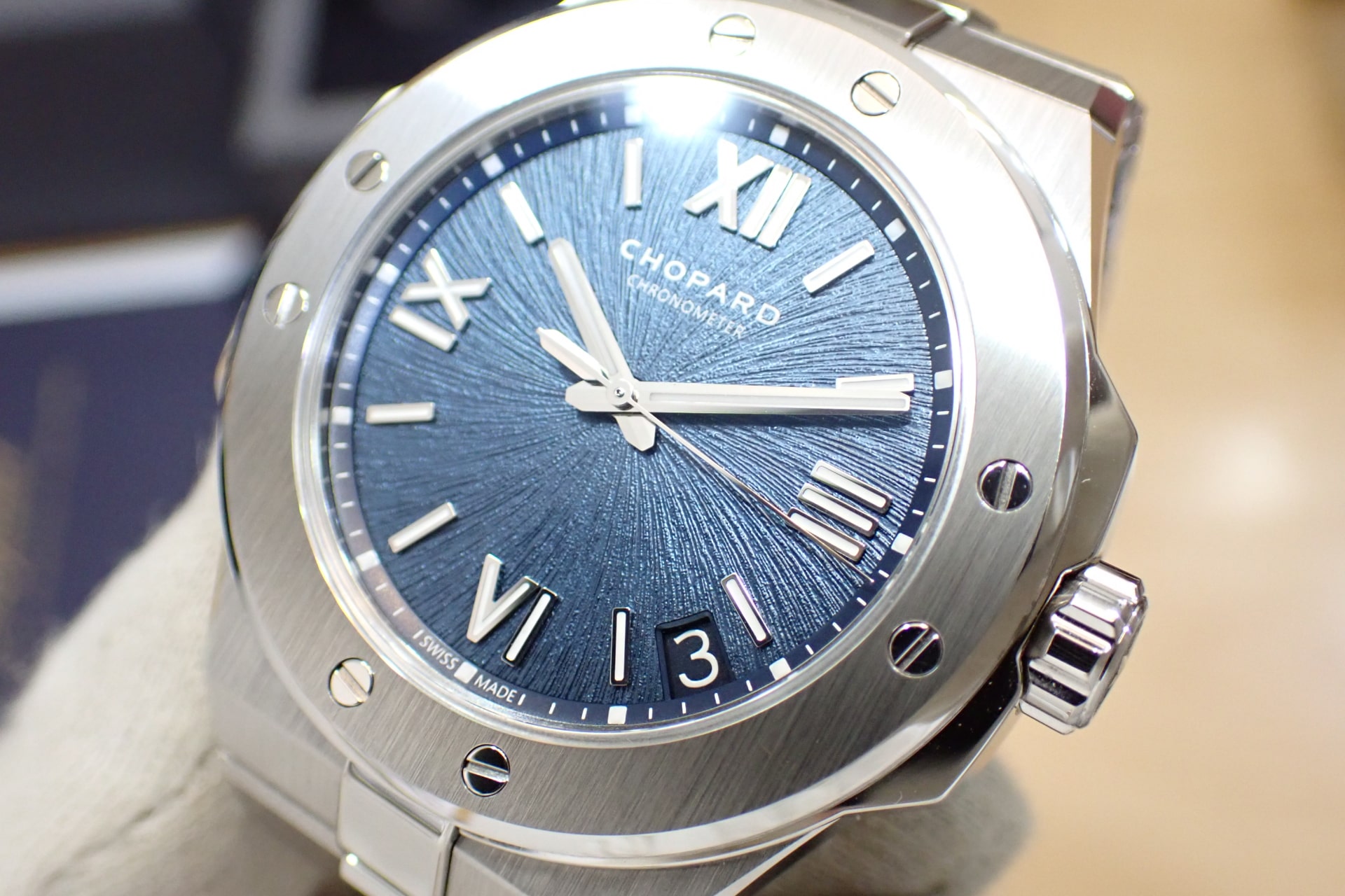 Chopard/ショパール アルパインイーグル41 ラージ SS ブルー文字盤 Ref.298600-3001