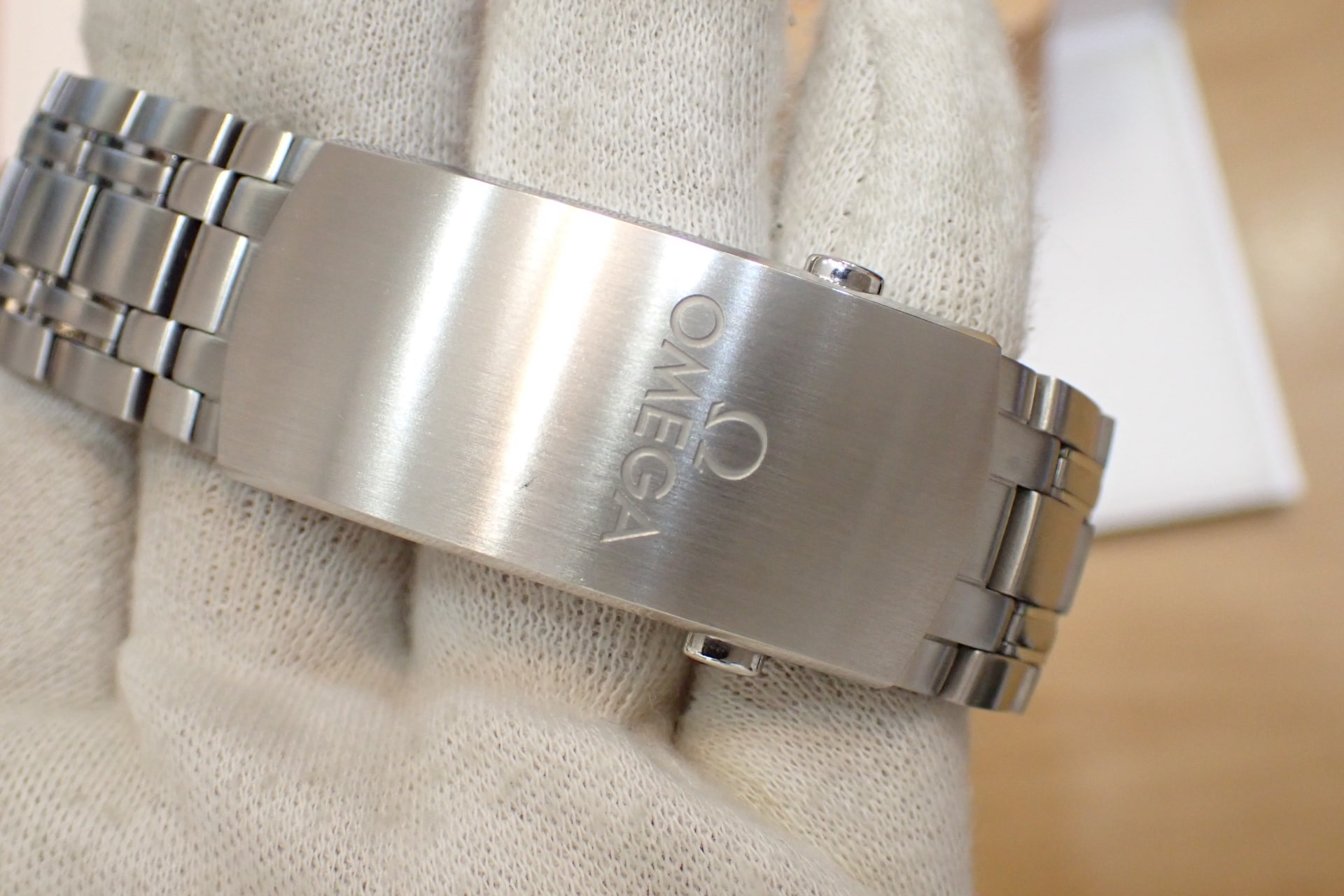 オメガ/OMEGA シーマスター ダイバー300m コーアクシャル マスタークロノメーター Ref.210.30.42.20.10.001 グリーン文字盤