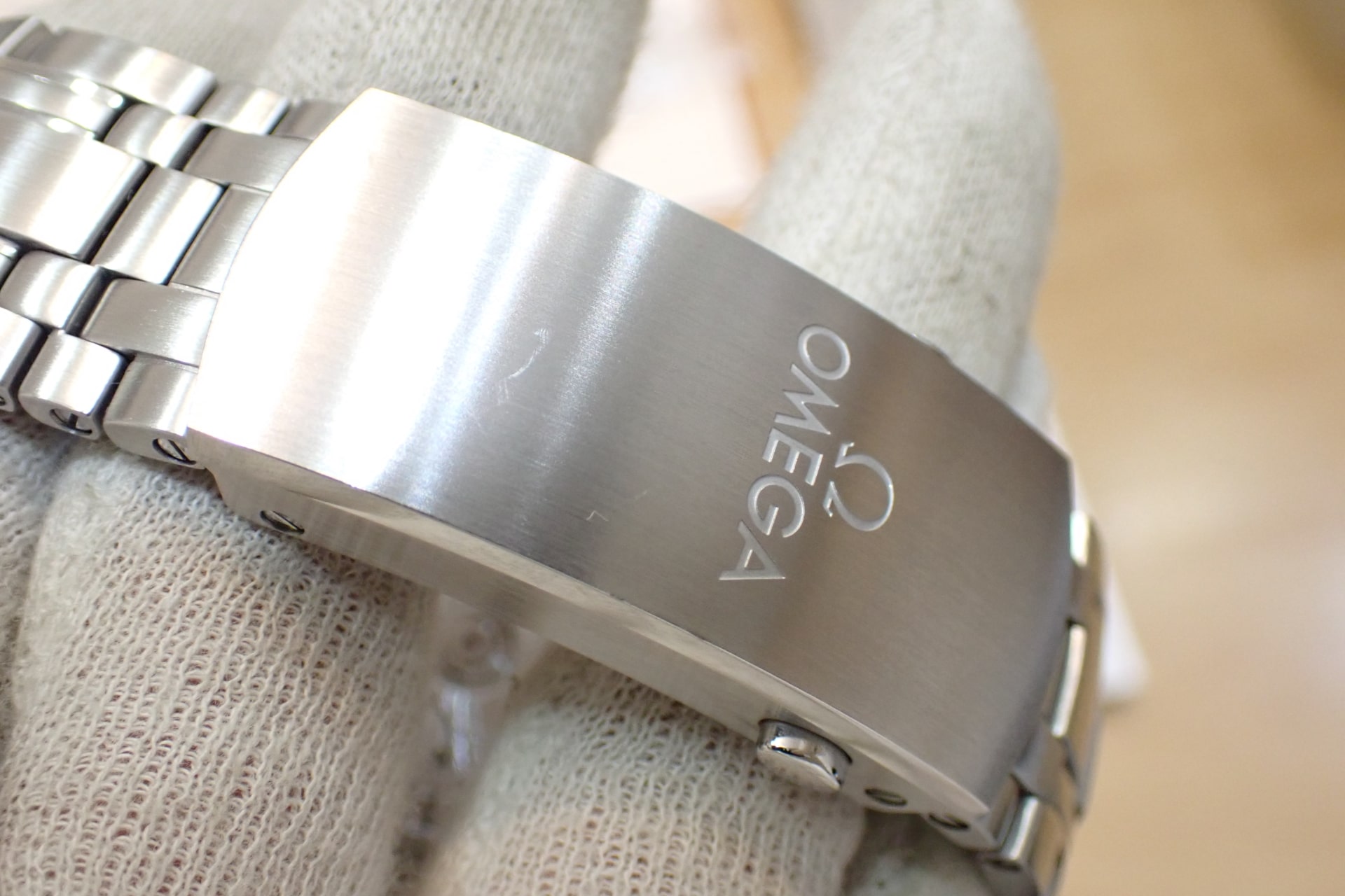 オメガ/OMEGA シーマスター ダイバー300m コーアクシャル マスタークロノメーター Ref.210.30.42.20.10.001 グリーン文字盤