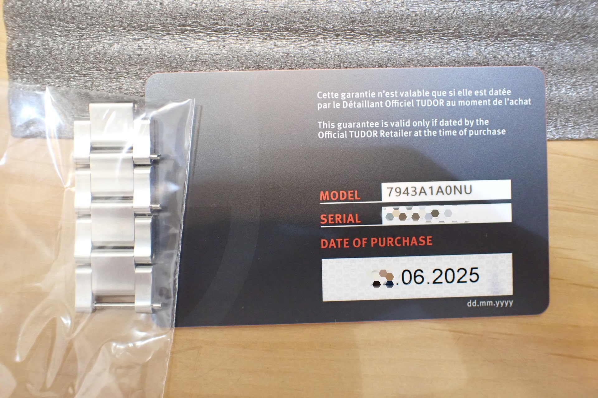 TUDOR/チューダー ブラックベイ68 Ref.7943A1A0NU シルバー文字盤