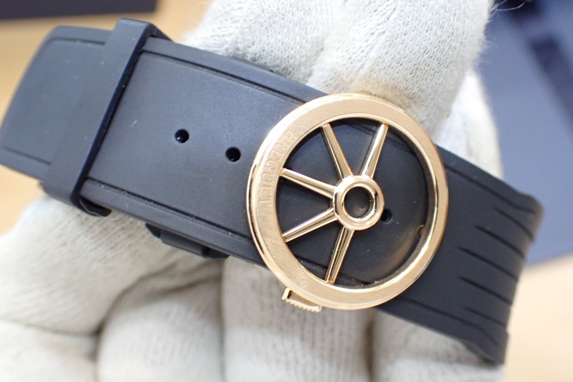 ブレゲ/Breguet マリーン クロノグラフ　18KRG グレー文字盤 Ref.5527BR/G3/9WV