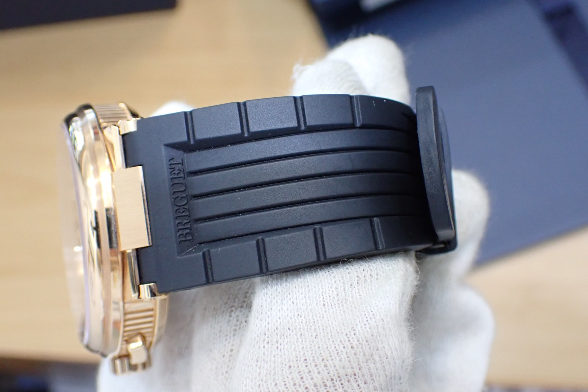 ブレゲ/Breguet マリーン クロノグラフ　18KRG グレー文字盤 Ref.5527BR/G3/9WV