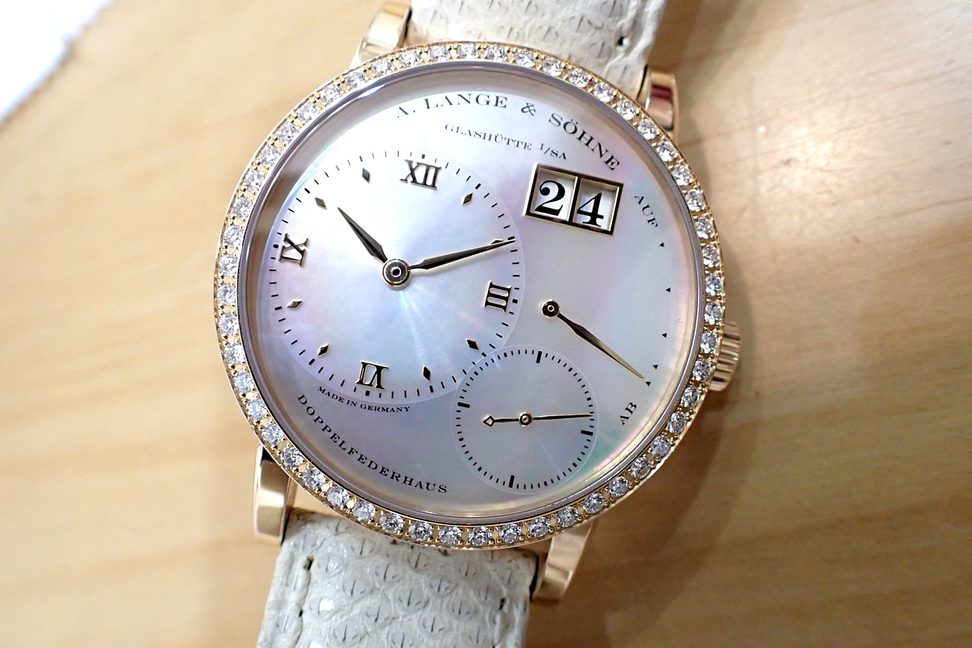 ランゲ&ゾーネ/A. LANGE&SOHNE リトルランゲ1 ソワレ 18KPG Ref.813.047