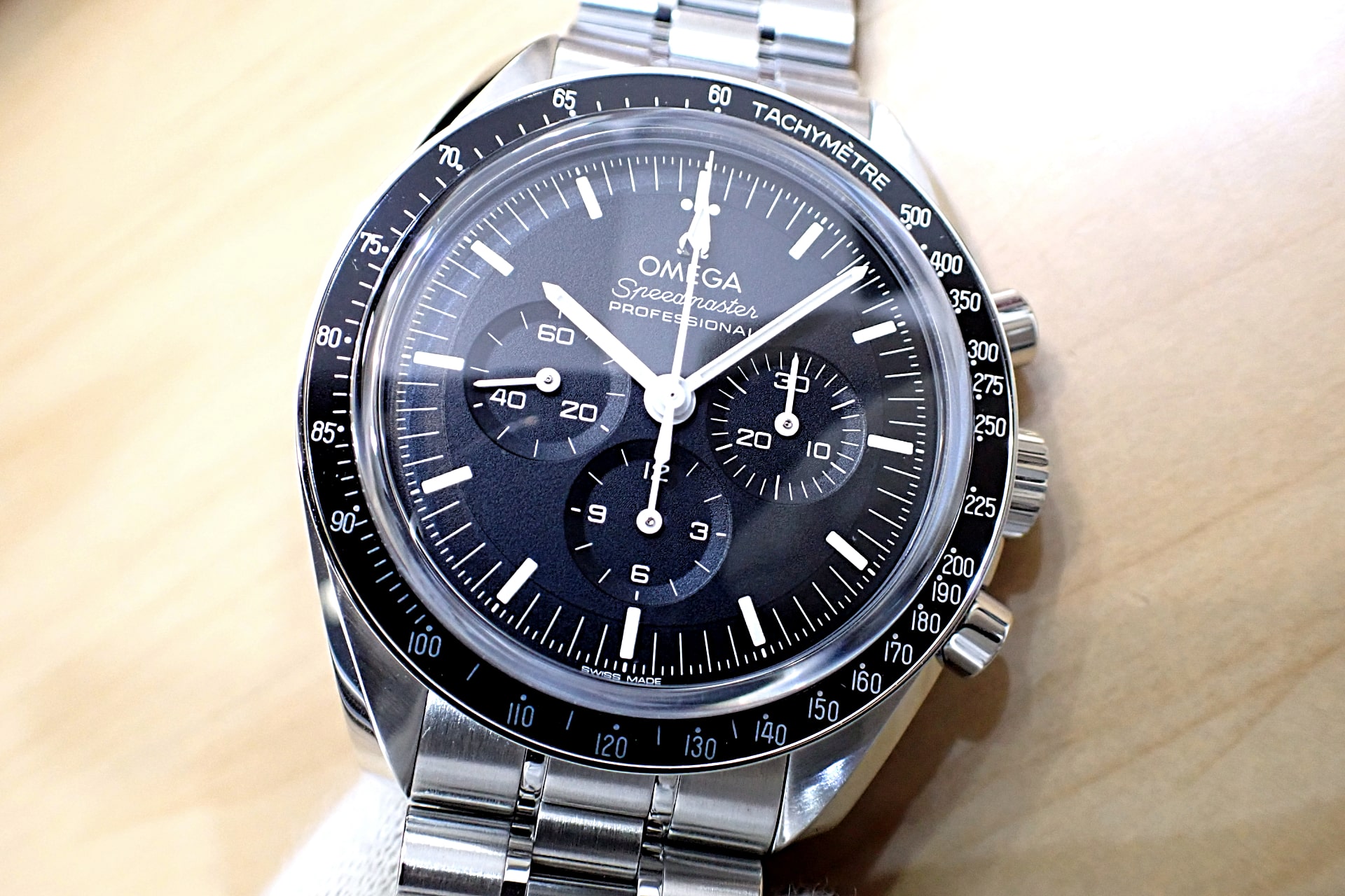 OMEGA/オメガ スピードマスター ムーンウォッチ プロフェッショナル コーアクシャル マスタークロノメーター Ref.310.30.42.50.01.002