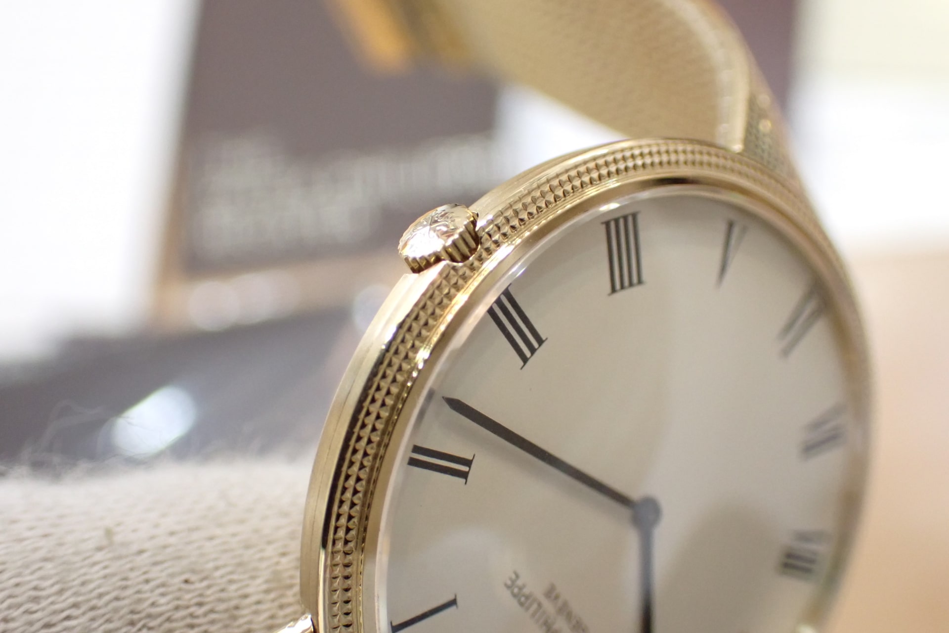 パテックフィリップ/PATEKPHILIPPE カラトラバ Ref.3588/1 18KYG ベルト一体モデル