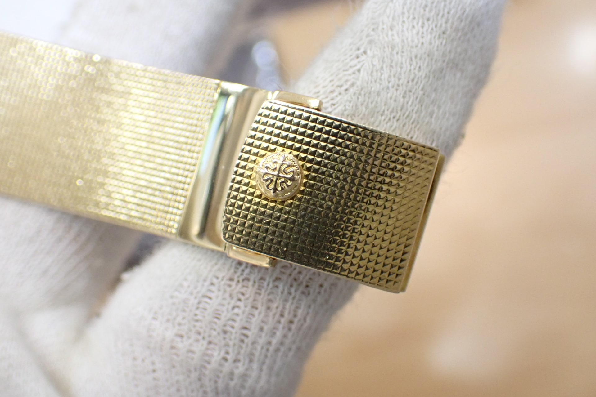 パテックフィリップ/PATEKPHILIPPE カラトラバ Ref.3588/1 18KYG ベルト一体モデル