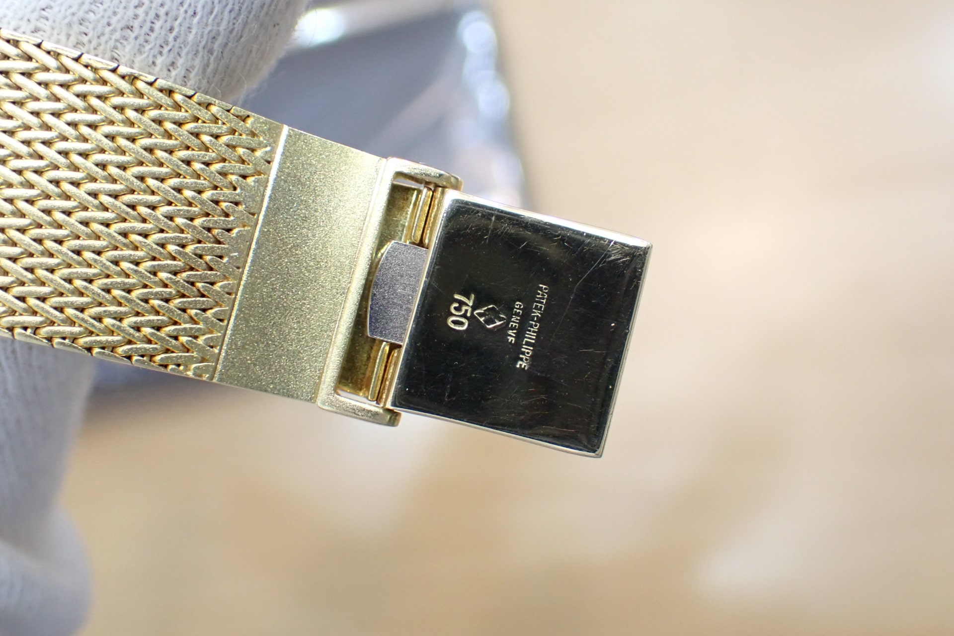 パテックフィリップ/PATEKPHILIPPE カラトラバ Ref.3588/1 18KYG ベルト一体モデル