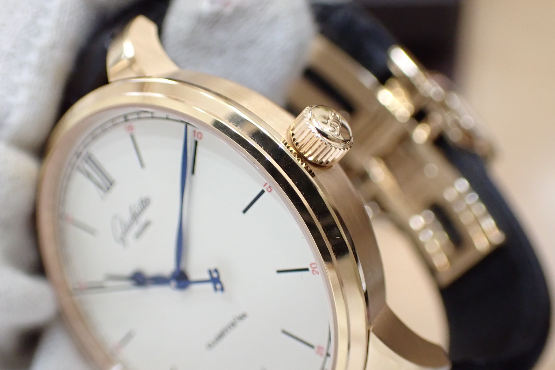 GLASHUTTE ORIGINAL/グラスヒュッテ オリジナル セネタ・エクセレンス 40mm Ref.1-36-01-02-05-61 18KRG