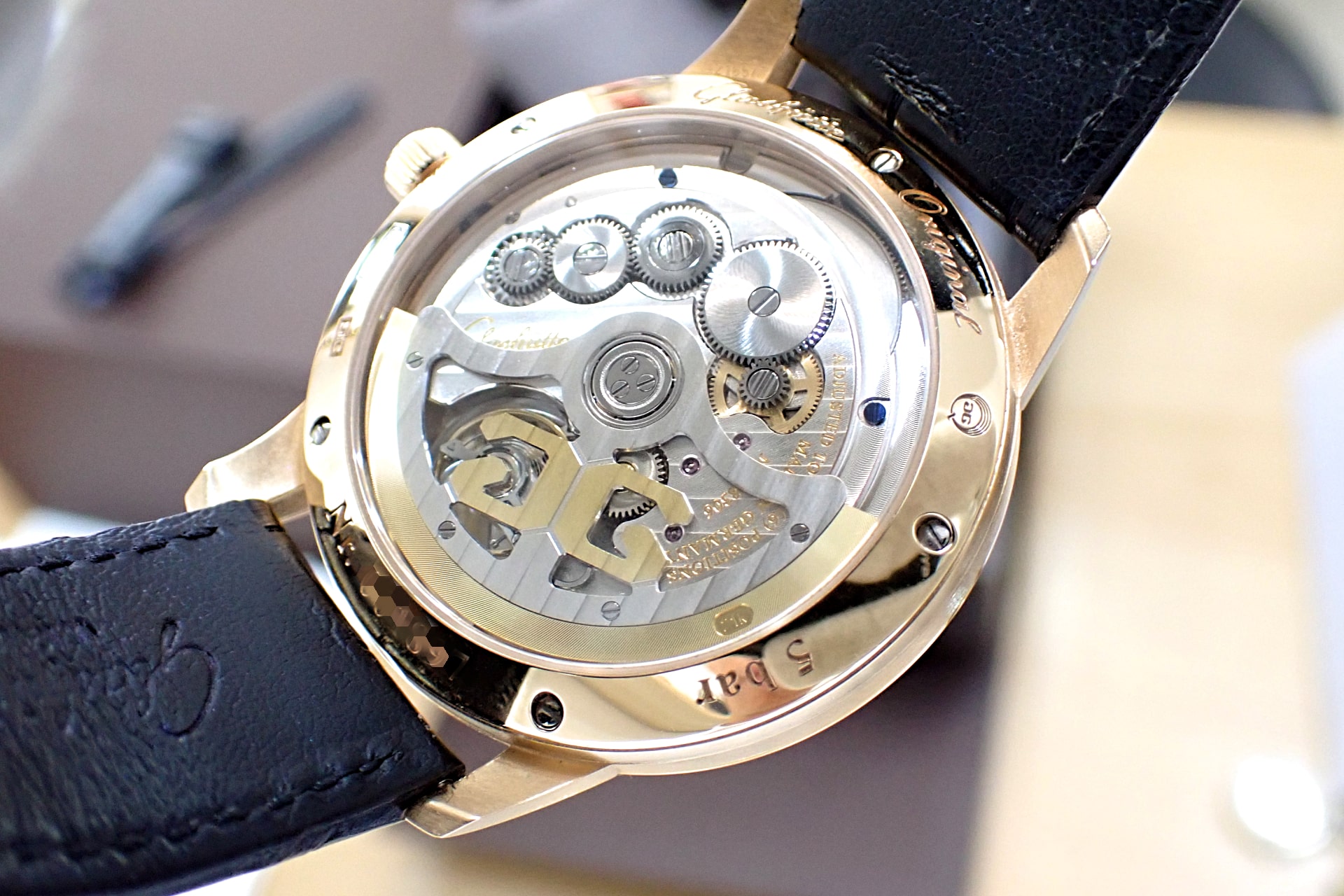 中古品A【GLASHUTTE ORIGINAL】グラスヒュッテ オリジナル セネタ