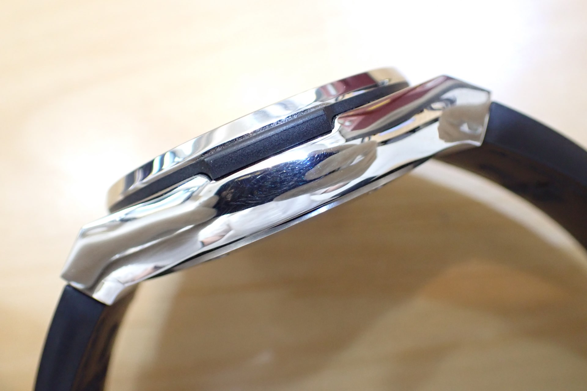 HUBLOT/ウブロ クラシックフュージョン クロノグラフ チタニウム Ref.521.NX.8970.LR グリーン文字盤