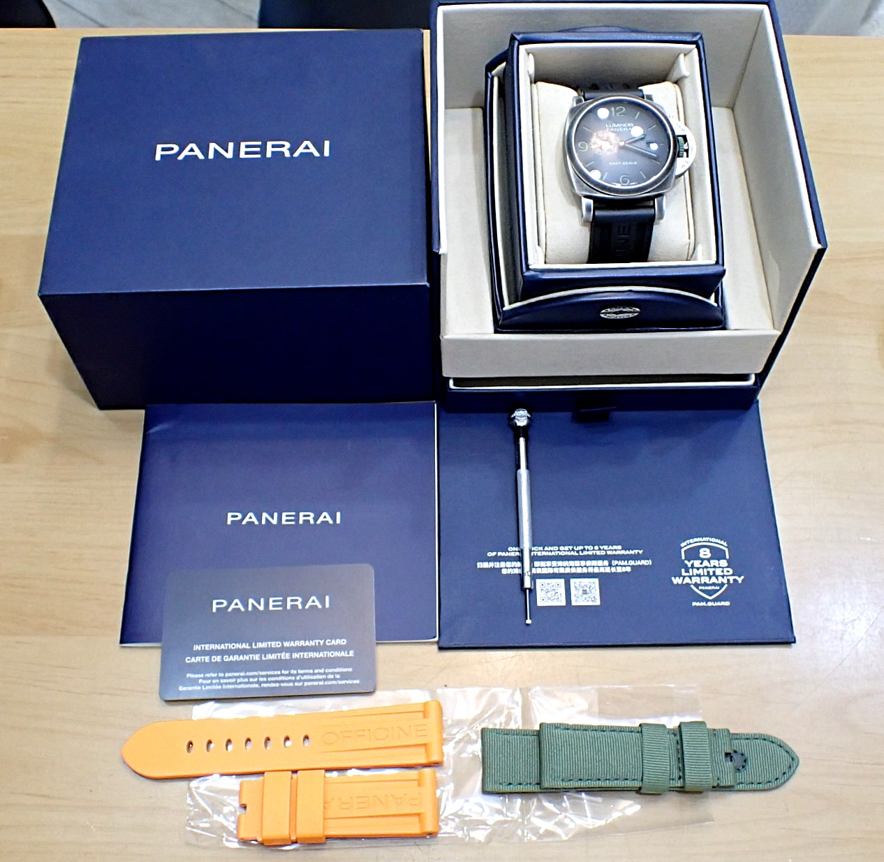 OFFICINE PANERAI/オフィチーネ パネライ ルミノールマリーナ ネイビーシールズ Ref.PAM01412 世界限定862本