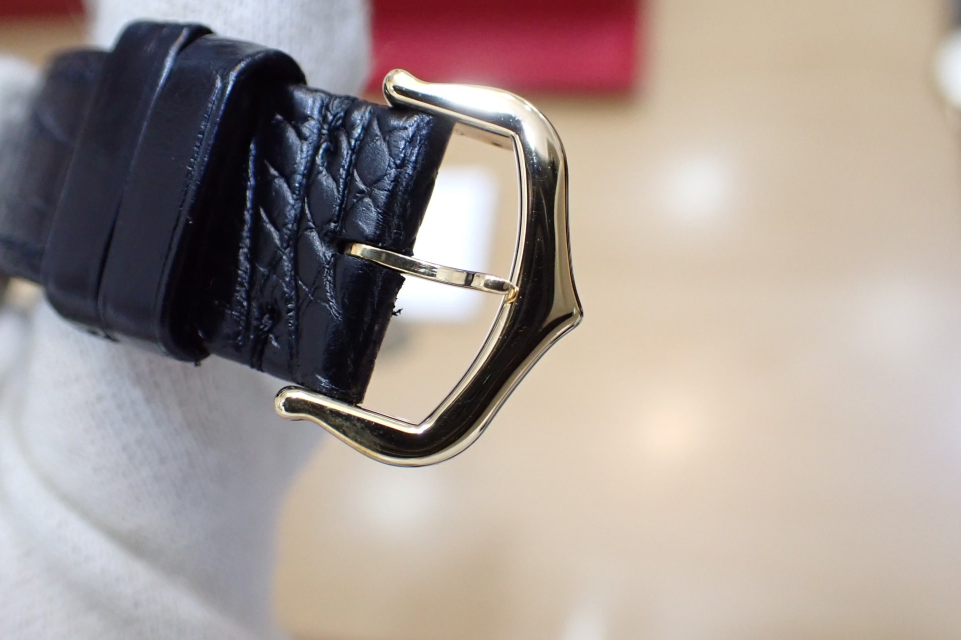 カルティエ/Cartier タンク ルイ カルティエ LM ラージサイズ Ref.WGTA0091 18KYG