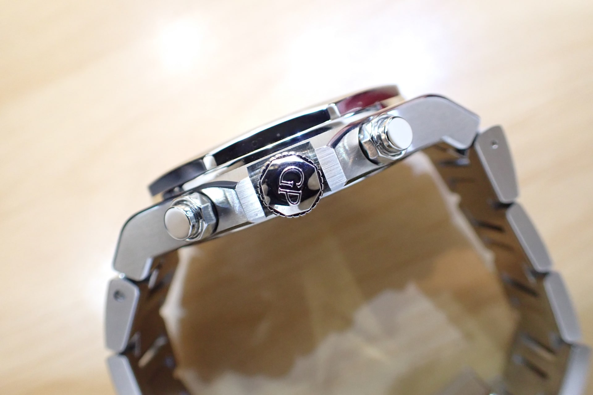 GIRARD PERREGAUX/ジラールペルゴ ロレアート 42mm クロノグラフ Ref.81020-11-431-BB4A ブルー文字盤