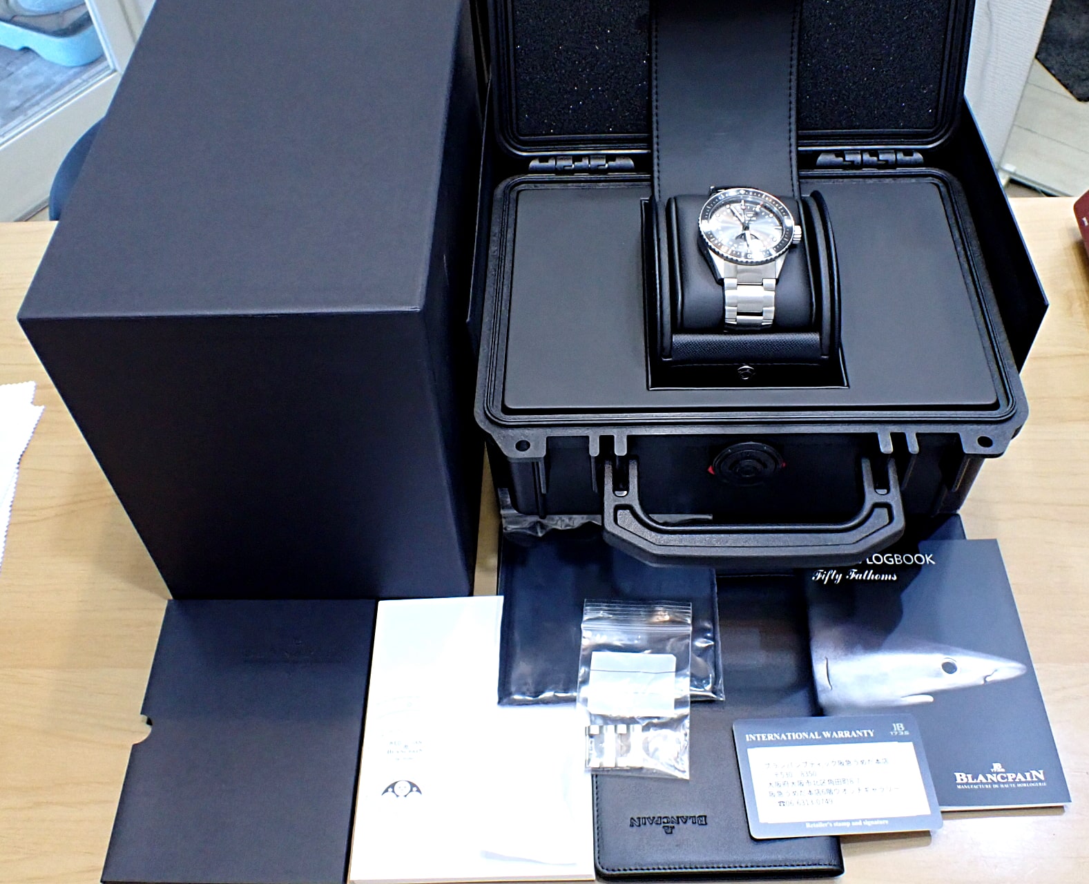 中古品AA【BLANCPAIN】ブランパン フィフティ ファゾムス バチスカーフ