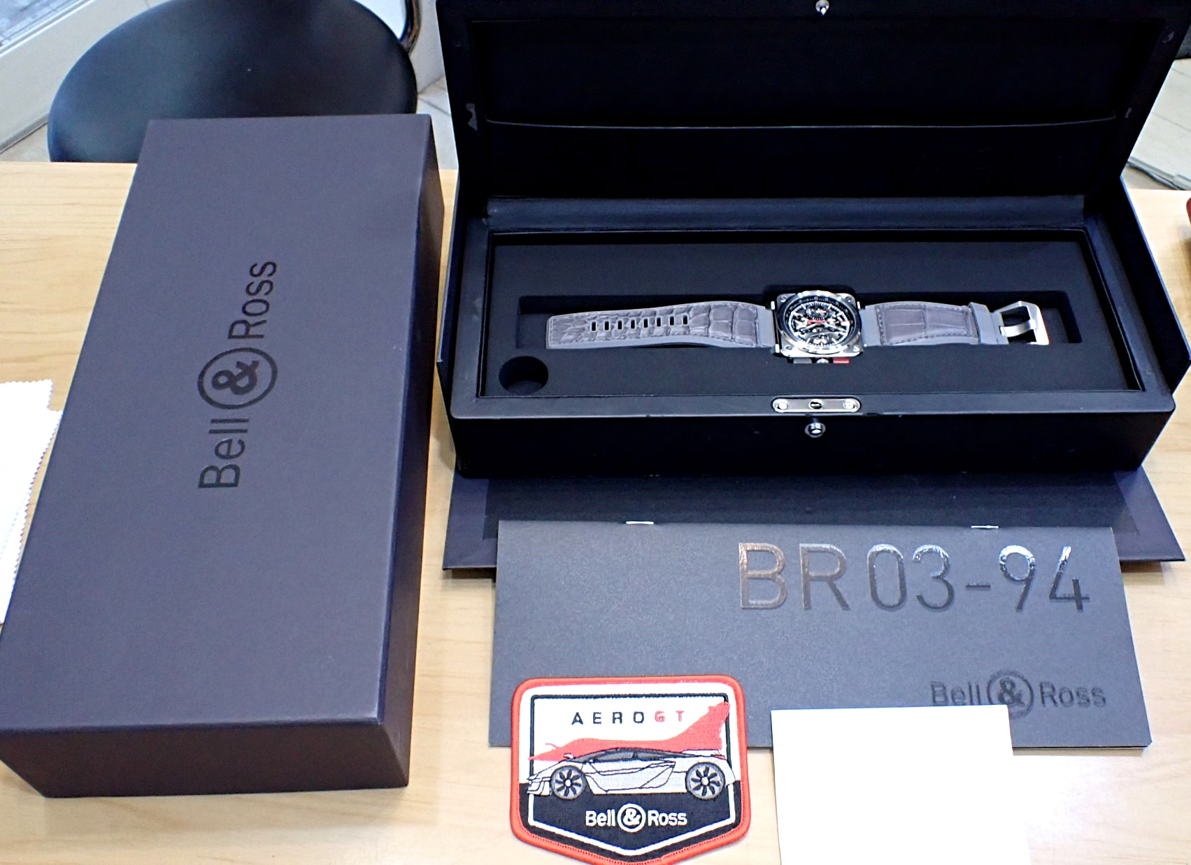 Bell＆Ross/ベル＆ロス　BR03-94 エアロGT 世界限定500本 Ref.BR0394-SC/SCA