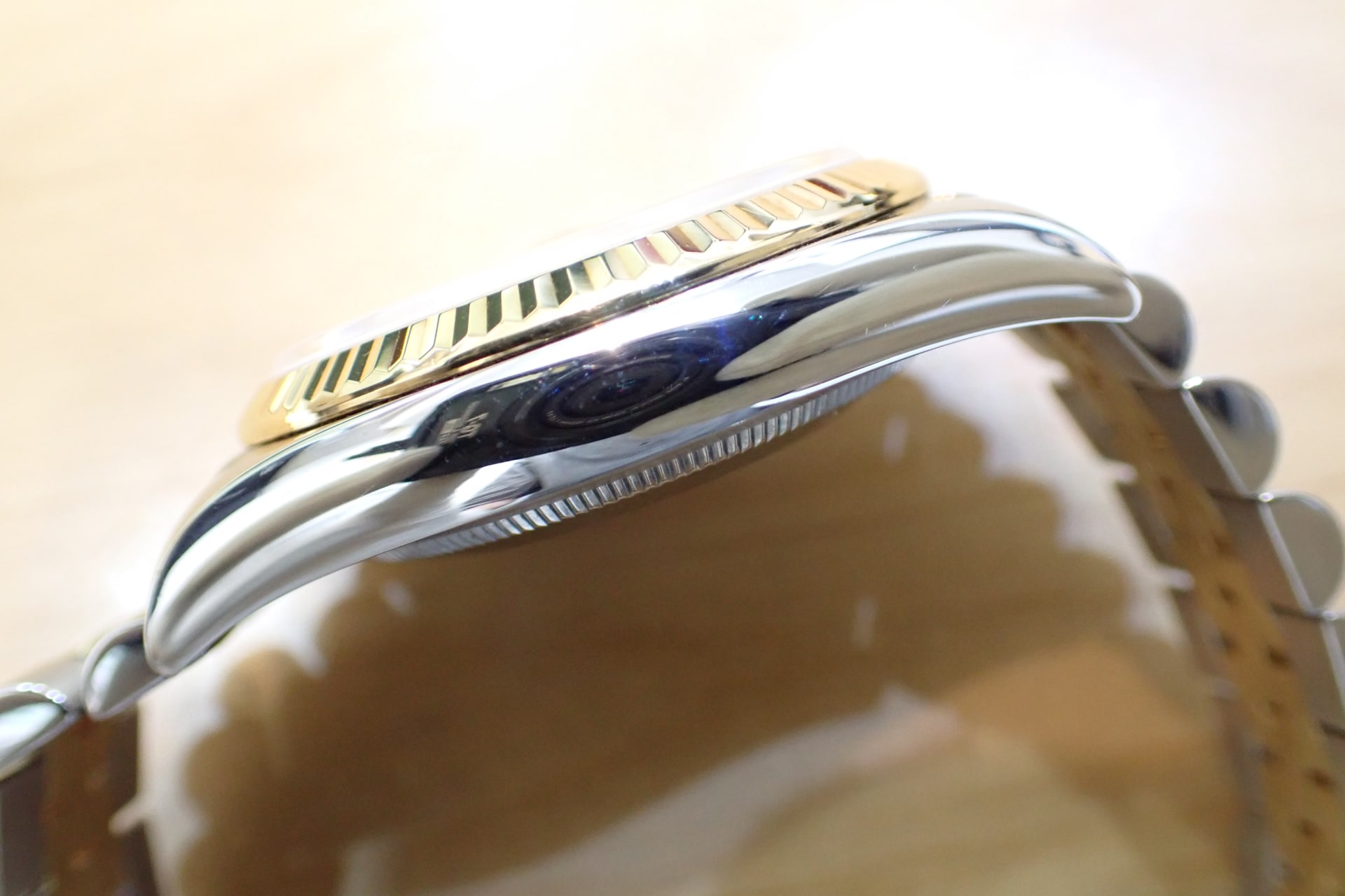 ロレックス/ROLEX デイトジャスト Ref.116233 シリアルG番 18KYG/SS シャンパン文字盤/ジュビリー