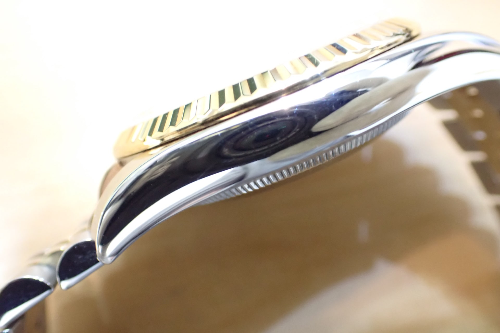 ロレックス/ROLEX デイトジャスト Ref.116233 シリアルG番 18KYG/SS シャンパン文字盤/ジュビリー