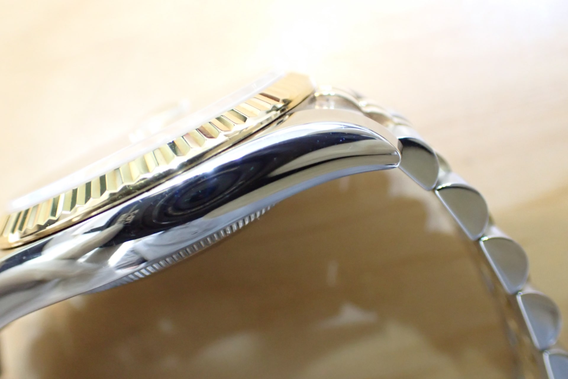 ロレックス/ROLEX デイトジャスト Ref.116233 シリアルG番 18KYG/SS シャンパン文字盤/ジュビリー