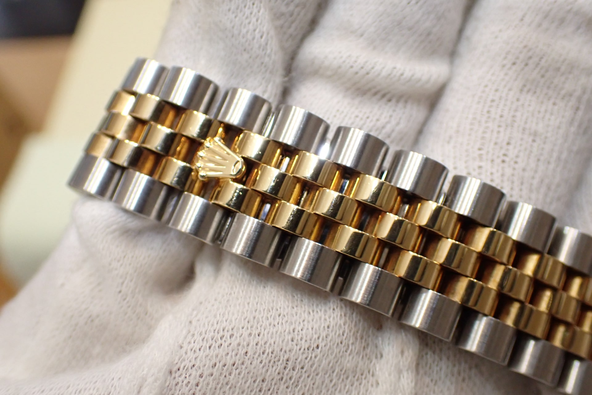 ロレックス/ROLEX デイトジャスト Ref.116233 シリアルG番 18KYG/SS シャンパン文字盤/ジュビリー