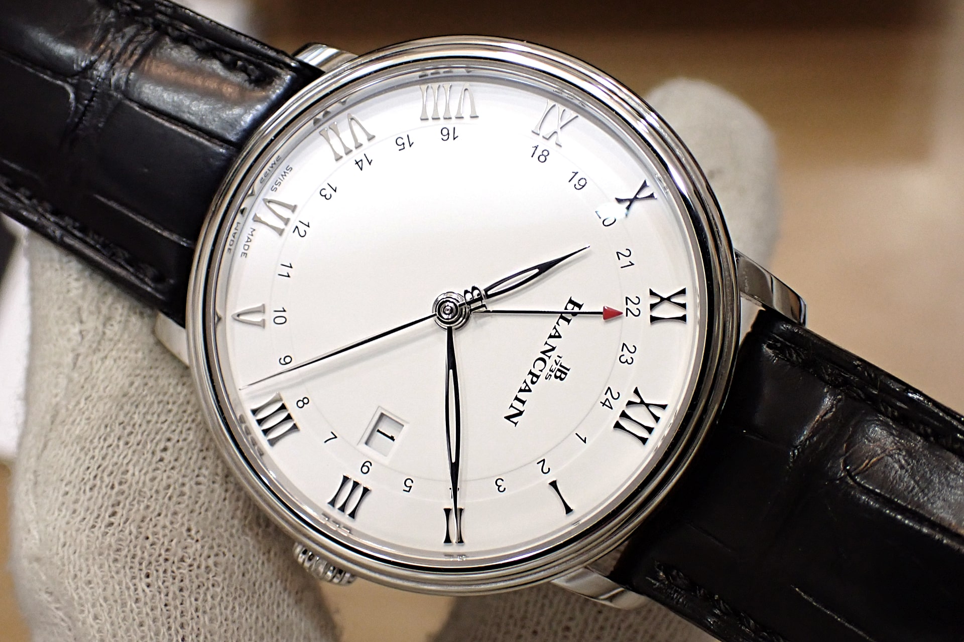 BLANCPAIN/ブランパン ヴィルレ GMT デイト Ref.6662-1127-55B