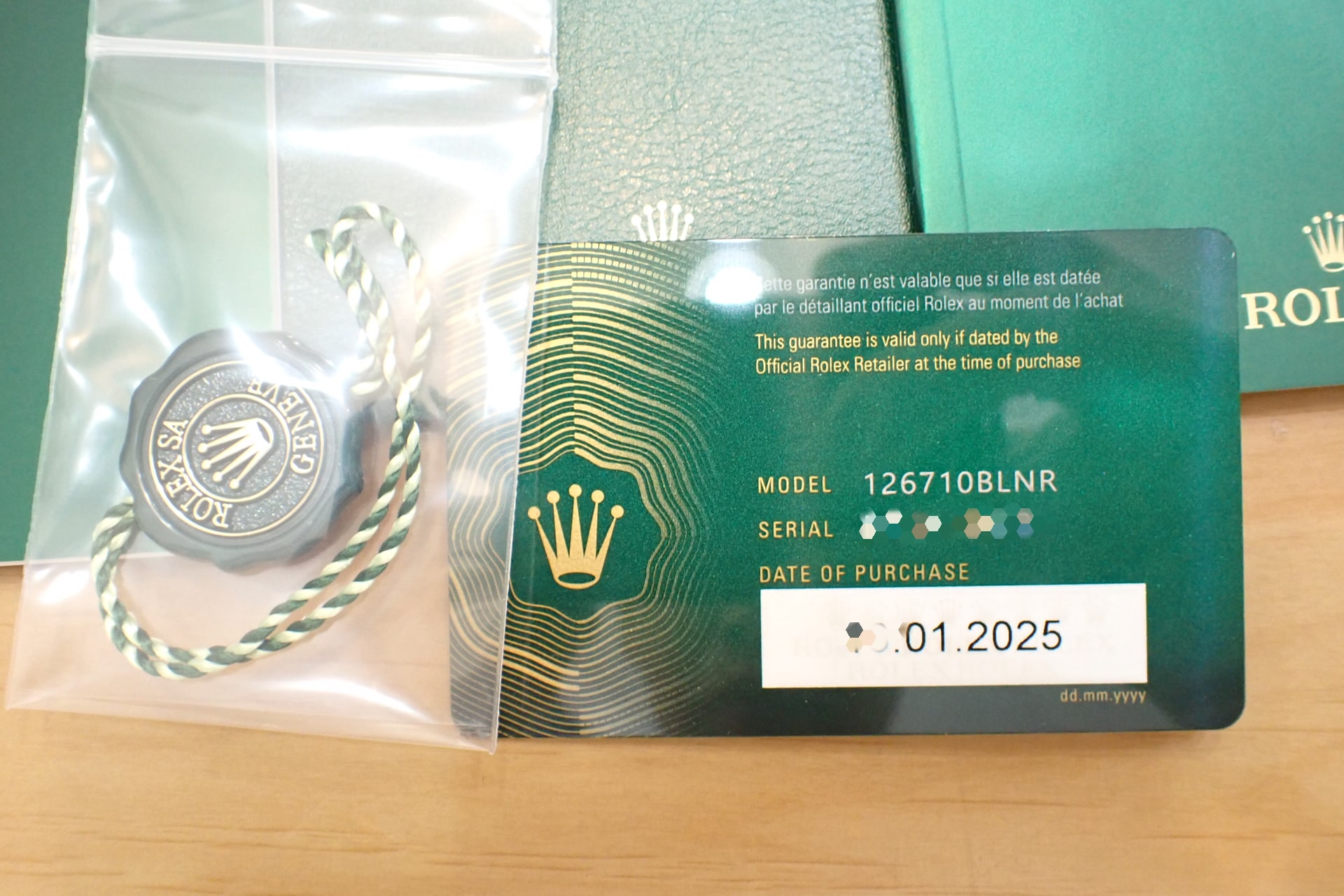 ROLEX/ロレックス GMTマスター2 Ref.126710BLNR バットマン 黒/青