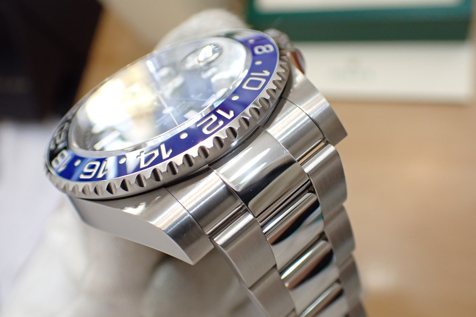 ROLEX/ロレックス GMTマスター2 Ref.126710BLNR バットマン 黒/青